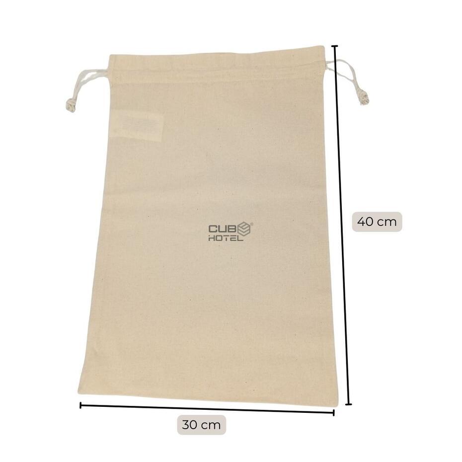 Bolsa para Secador de Pelo Algodón 40x30cm